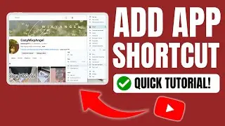 How to Create a YouTube Desktop Shortcut on PC