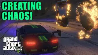 YOUR DAILY DOSE OF GTA - How To Create The Best Chaos In GTA 5 ONLINE - Let the world BURN!😈