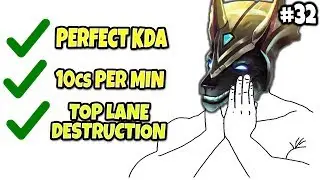 ✅ PERFECT KDA ✅ 10cs PER MIN ✅ TOP LANE TOTAL DESTRUCTION! Best TOP AP Nasus Build Season 9 Gameplay