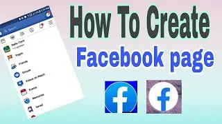 How To Facebook page create