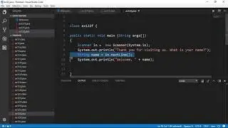 Importing and Using the Scanner Class - Java (INF-304) tutorial