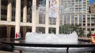 Metropolitan Opera Fountain @ New York, NY (08/14/2013)