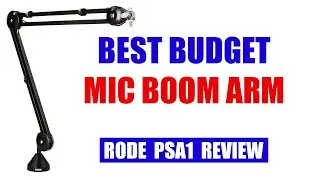 Best Budget Podcast Microphone Boom Arm [ Rode PSA1 Mic Boom Arm ] Review