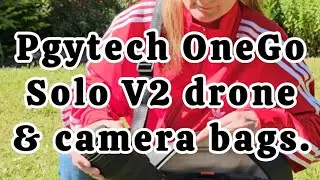 The OneGo Solo v2 Drone and Camera sling bags. 10, 6 and 4 litres available. Quality from Pgytech.
