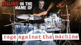 RAGE AGAINST THE MACHINE - KILLING IN THE NAME (DRUM,COVER, BATERIA) (PEARL CRYSTAL BEAT)