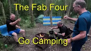 The fab four go camping.