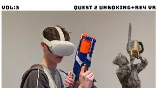 Unboxing the Meta Quest 2 + Resident Evil 4 Gameplay!