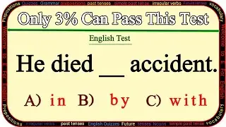Mixed English Grammar Test🌟 How Good Is your English?