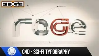 Cinema 4D - Sci-Fi Typography Tutorial - Rage P.2