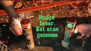 Mercun Silver rain besar | Lemang besar