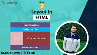 Template and layout of html | html layout | html page structure by sourav chattrjee