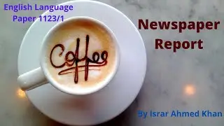 Newspaper Report