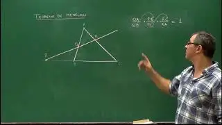 Geometria - Aula 63 - Teorema de Menelaus - Legendado