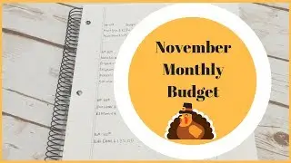 Budget With Me | November 2018 | Making Money by Planning
