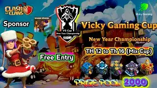 VG Cup New Year Championship 🔥 | Mix cup Tournament | தமிழில் | Vicky Gaming