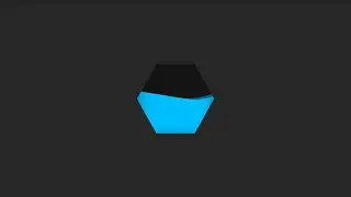 CSS Hexagon Liquid Effect using CSS & HTML
