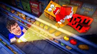 НЕ ИГРАЙ В ПРЯТКИ В ТОРГОВОМ ЦЕНТРЕ НОЧЬЮ!😱 МАЙНКРАФТ