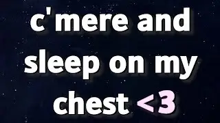 Sleeping on Your Boyfriend's Chest❤️💤(ASMR)(Sleep aid)(Looped)(Soft breathing)(Kisses)(No BG noise)