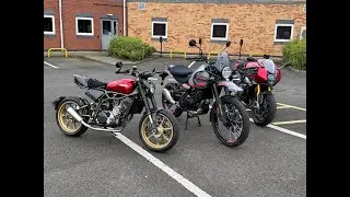 Day Ride to Matlock Bath with a Triumph Speed Triple 1200RR, CCM Tracker and Royal Enfield Himalayan