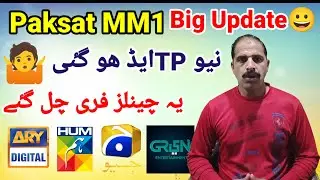Paksat-1R @ 38E Big Update | New TP Added Popular Channels Promo Tv