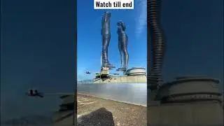 Amazing moving statue 😱😱|love