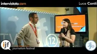 Intervistato.com | Luca Conti su #ijf12 @pandemia