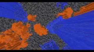Minecraft Anarchy Ep2 | Building a wall for monsters | 9b9t