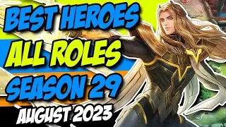 BEST HEROES IN MOBILE LEGENDS SEASON 29 META HEROES FOR RANKING UP