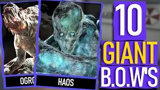 Resident Evil - 10 BIGGEST B.O.Ws & Monsters!