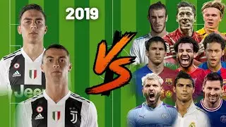 Ronaldo-Dybala vs Legends💪(Messi-Mbappe-Pele-Benzema-Neymar)