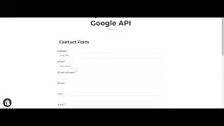 Google Auto complete Field Customization on Custom Contact Form Builder | Shopify App