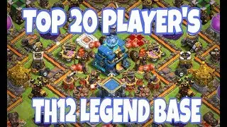 Latest Top 20 Player's TH12 (Town Hall 12) Base Layouts 2018 Anti 3 Star, Anti Electro Dragon - CoC