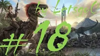 Let's Play [ARK: Survival Evolved] german HD - Spino vs Tribe (Raid) - Official EU PvP Server