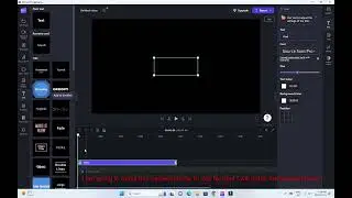 How to add text to video in Microsoft Clipchamp.