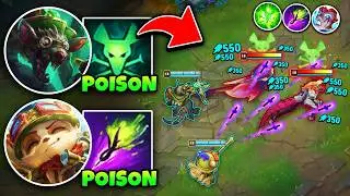 THE MOST TOXIC BOT LANE YOU CAN PLAY... THE POISON BROS! (MELT THEM WITH DOTS)
