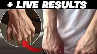 get veiny hands permanently in 1 minute (live results)