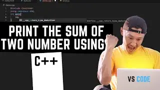 How to Print Sum Of Two Integer in C Plus Plus | in Hindi