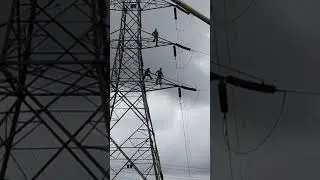 Discharging Transmission Line "New Chillaw Line -2" from Madampe Substation End