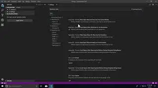 Additional Configuration for Visual Studio Code