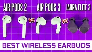 3rd Gen AirPods vs 2nd Gen AirPods vs Jabra Elite 3