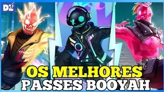 OS 10 MELHORES PASSES BOOYAH DO FREE FIRE