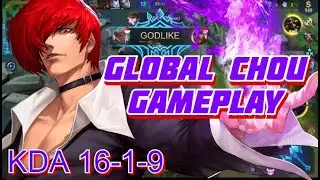GLOBAL CHOU vs FUNNEL GUSSION | CHOU GAMEPLAY Chezz | MOBILE LEGENDS