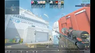 [CS2] KaizenGunner's Competitive Frag Highlight: #VAC AWP WALLBANG!