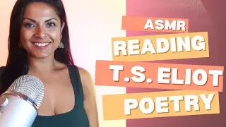 Whispering #ASMR #Indian Accent | Reading #TSEliot Poetry Part 1 and page turning #asmrtingles