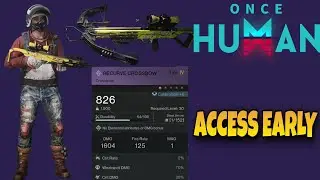 How to early access the Recurve Crossbow !! Best Weapon in One Human.
