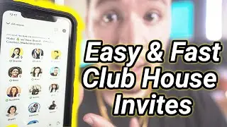 How To Get INVITED to clubhouse app FAST