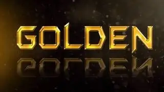 how to create  Golden Text Effect - Photoshop Tutorial [In Hindi]