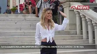 TUTTO ESAURITO PER LA PRE APERTURA DELLA MOSTRA DEL CINEMA IN SALA DARSENA | 28/08/2024