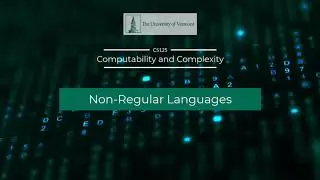 6.1 Non Regular Languages