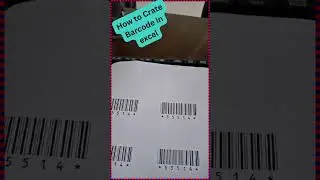 crate barcode in Excel sheet all Free.